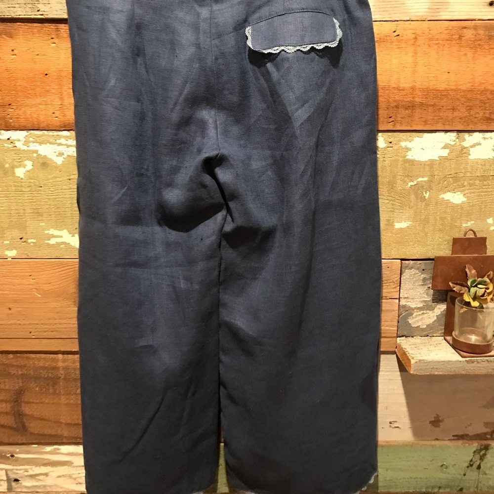 Linen NWT Toreader Gaucho - Picture 5 of 7